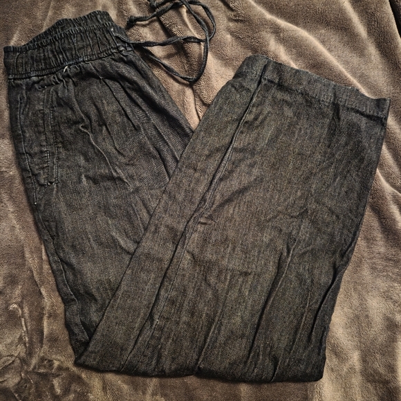 Old Navy Pants - Faux Denim Tie Waist Women's Panta